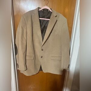 Chaps Men's Corduroy Blazer in Tan